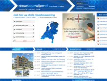 Tablet Screenshot of nieuwbouwwijzer.nl